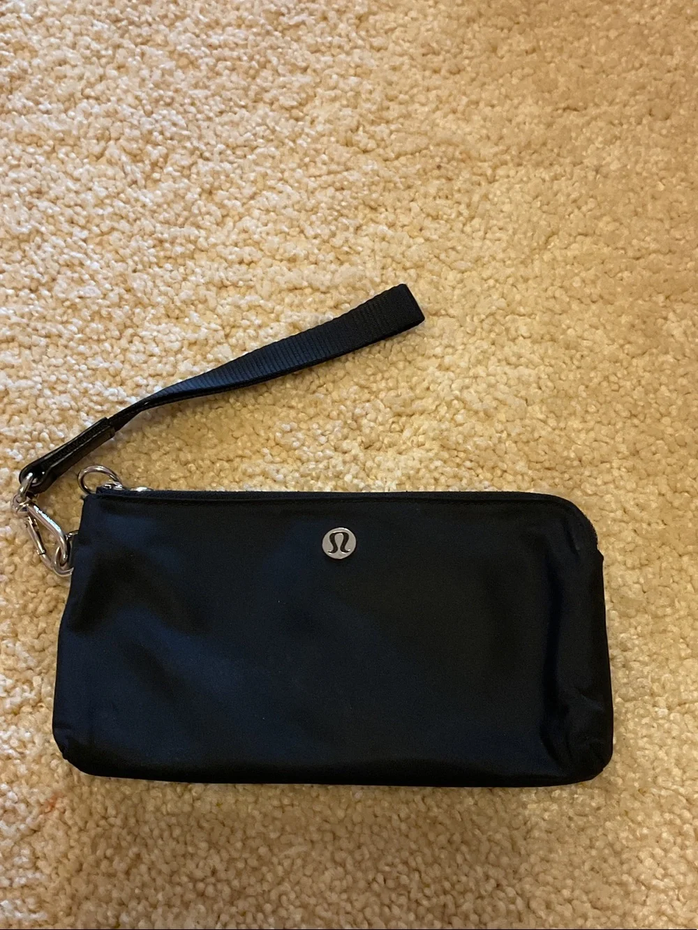 lululemon athletica Black Wristlet Clutch